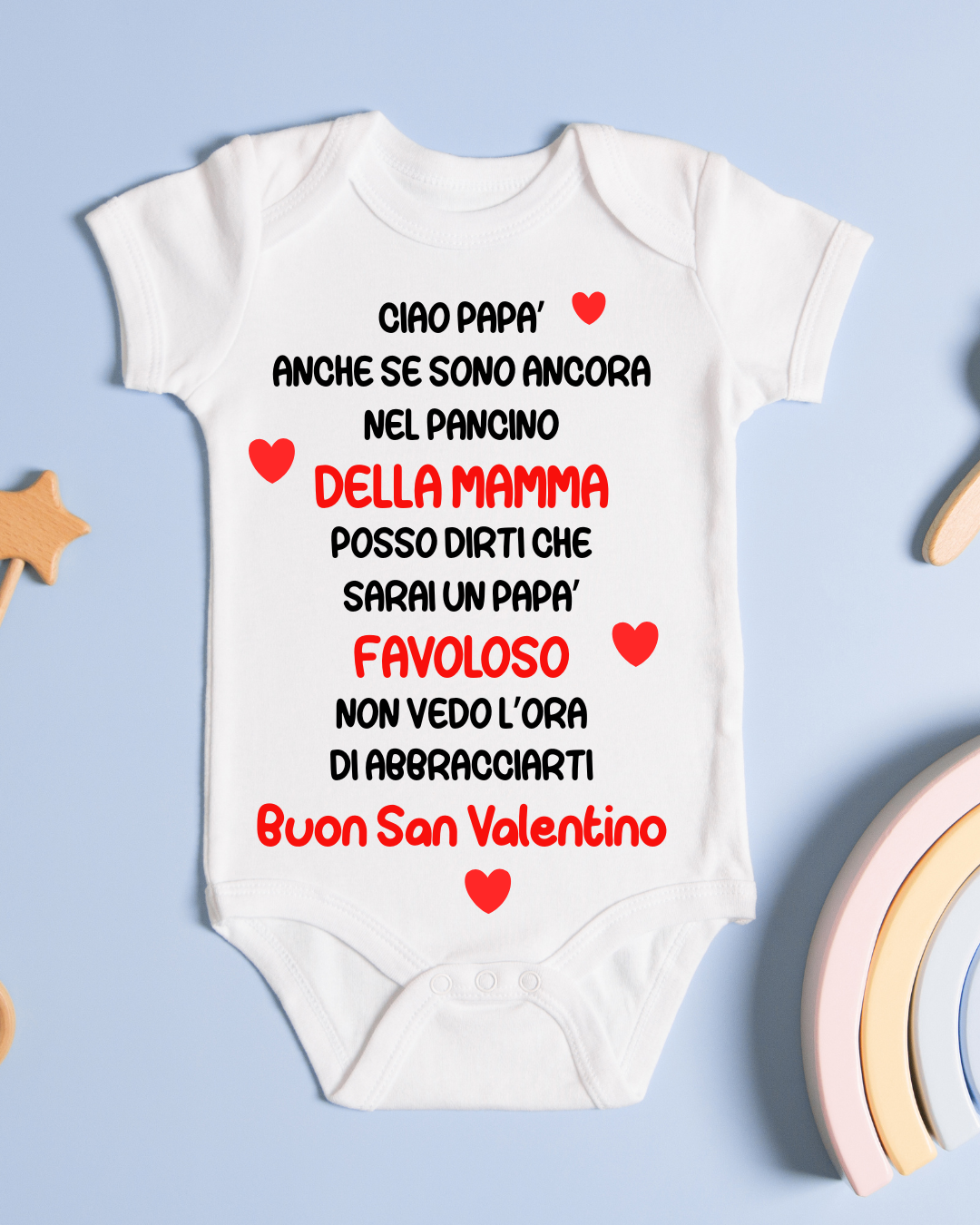Body con dedica a Papà