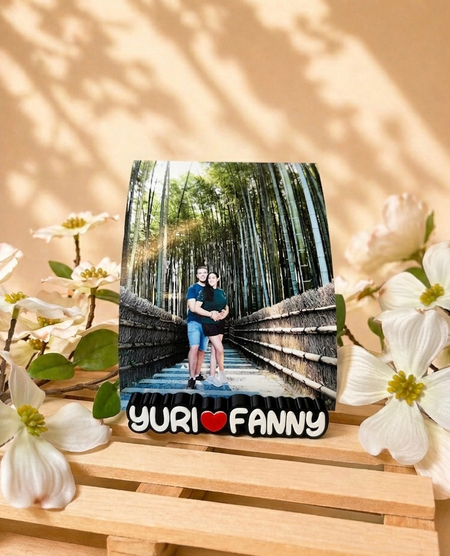 Porta Foto magnetico con Nomi