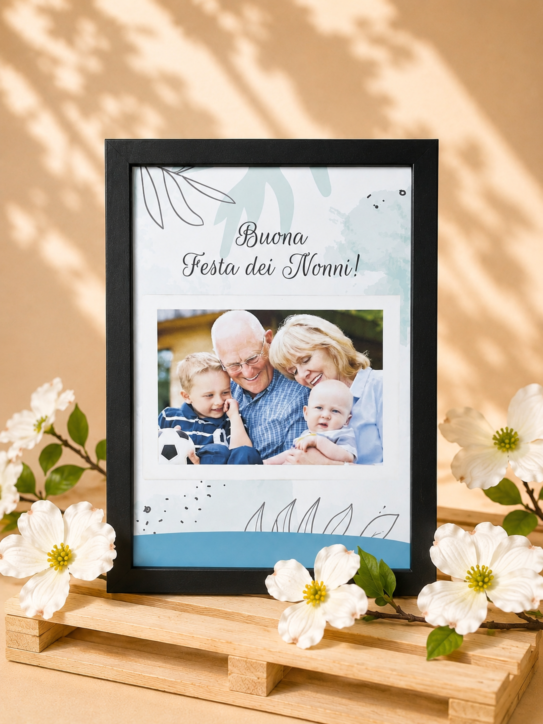 Quadretto Buona Festa dei Nonni