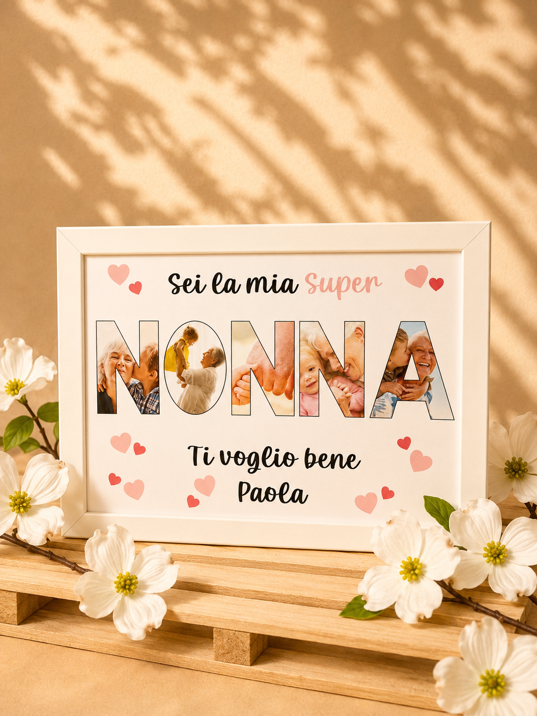 Quadretto Auguri Nonni