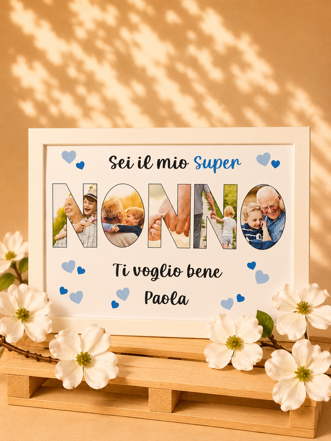 Quadretto Auguri Nonni