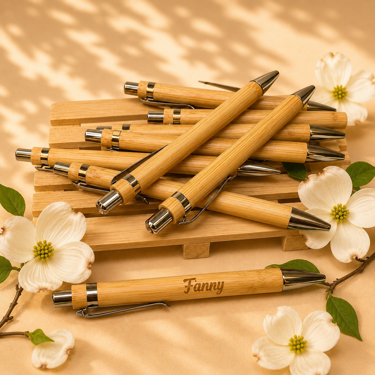 Penna in bambù