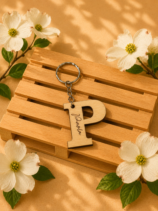 Portachiavi in legno