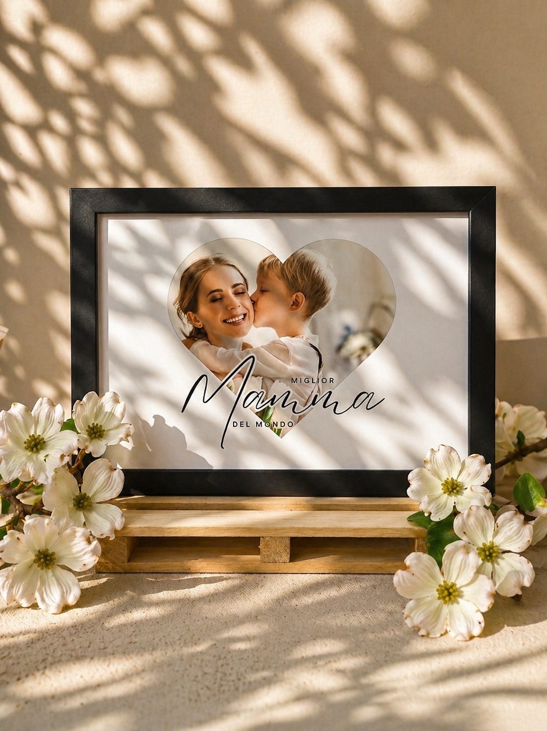 Quadretto Mamma con cuore