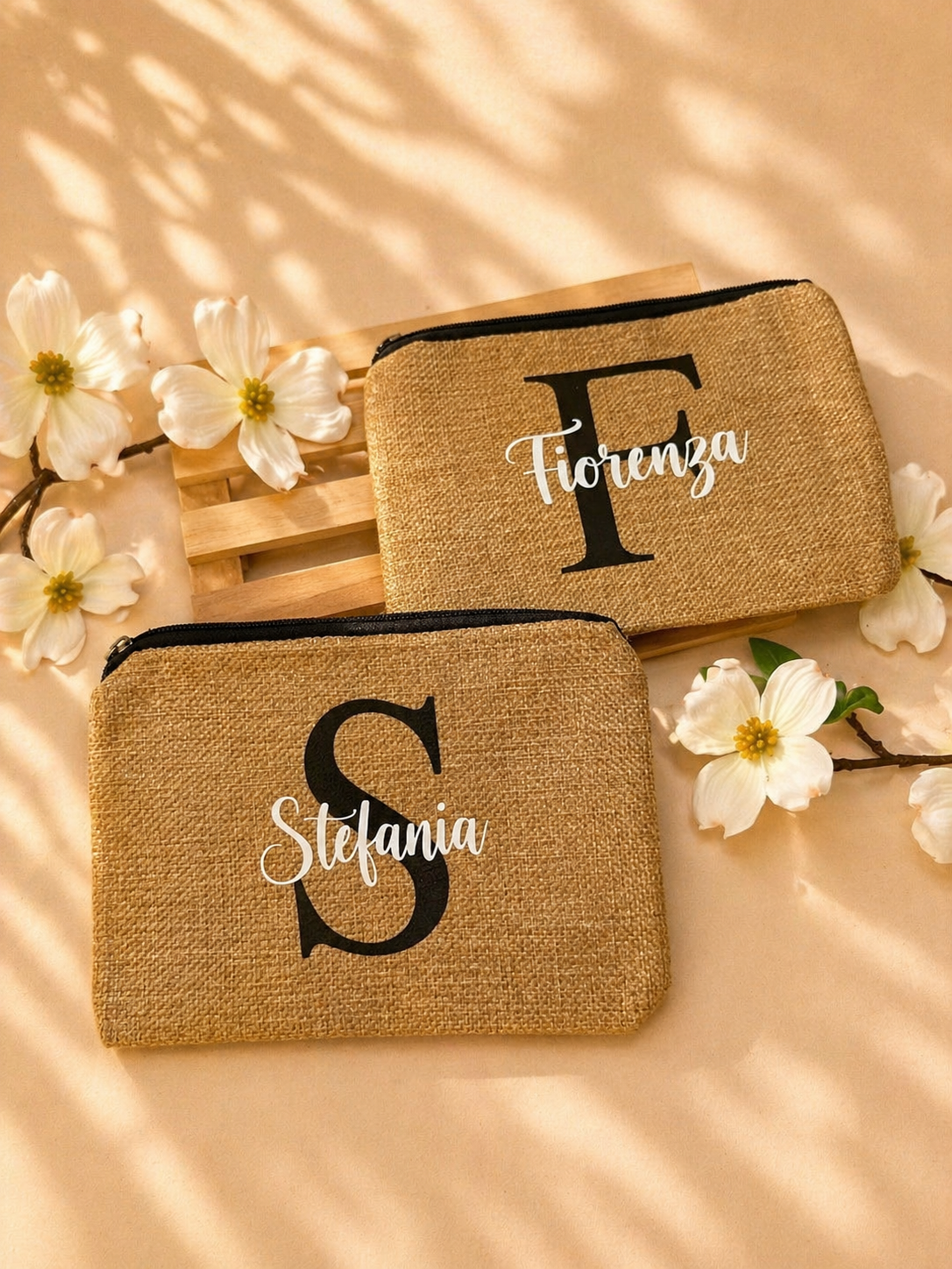 Pochette in juta