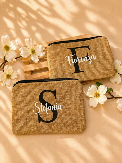 Pochette in juta