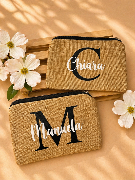Pochette in juta