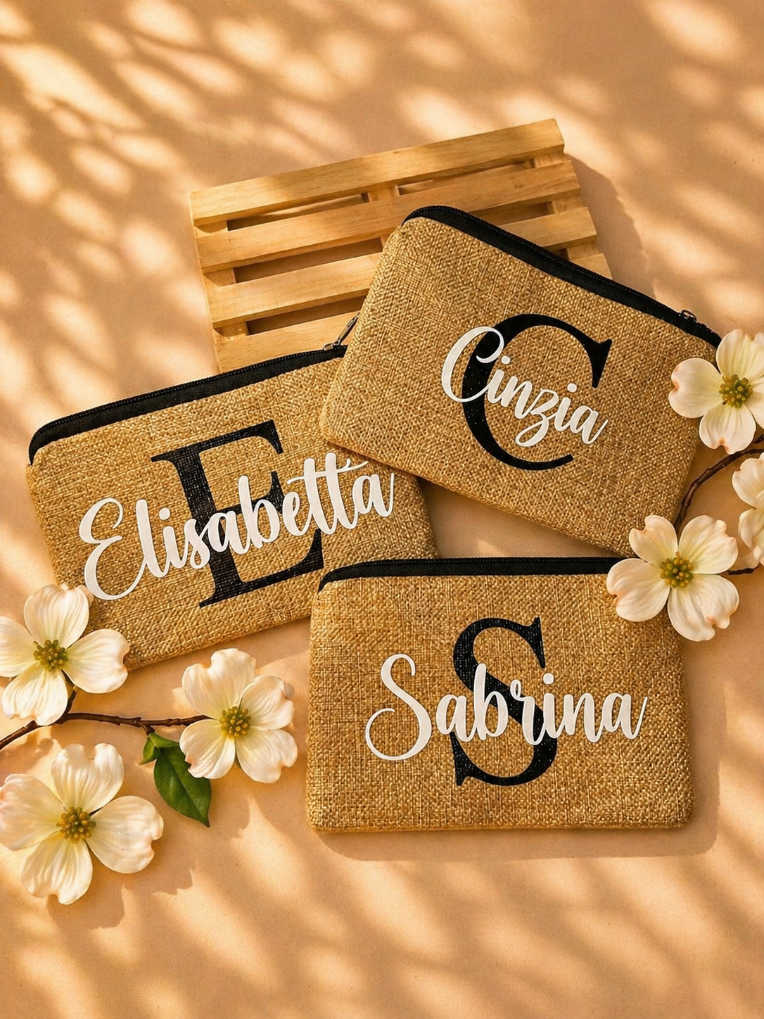 Pochette in juta