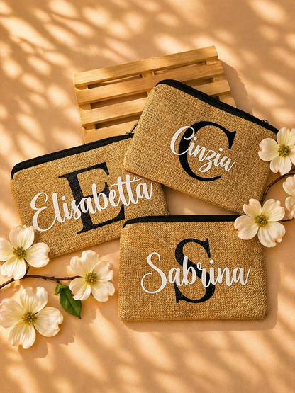 Pochette in juta