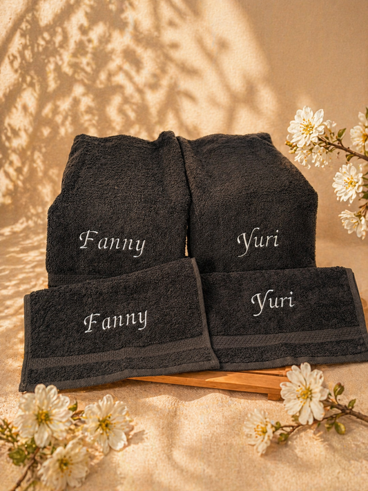 Set asciugamani da bagno