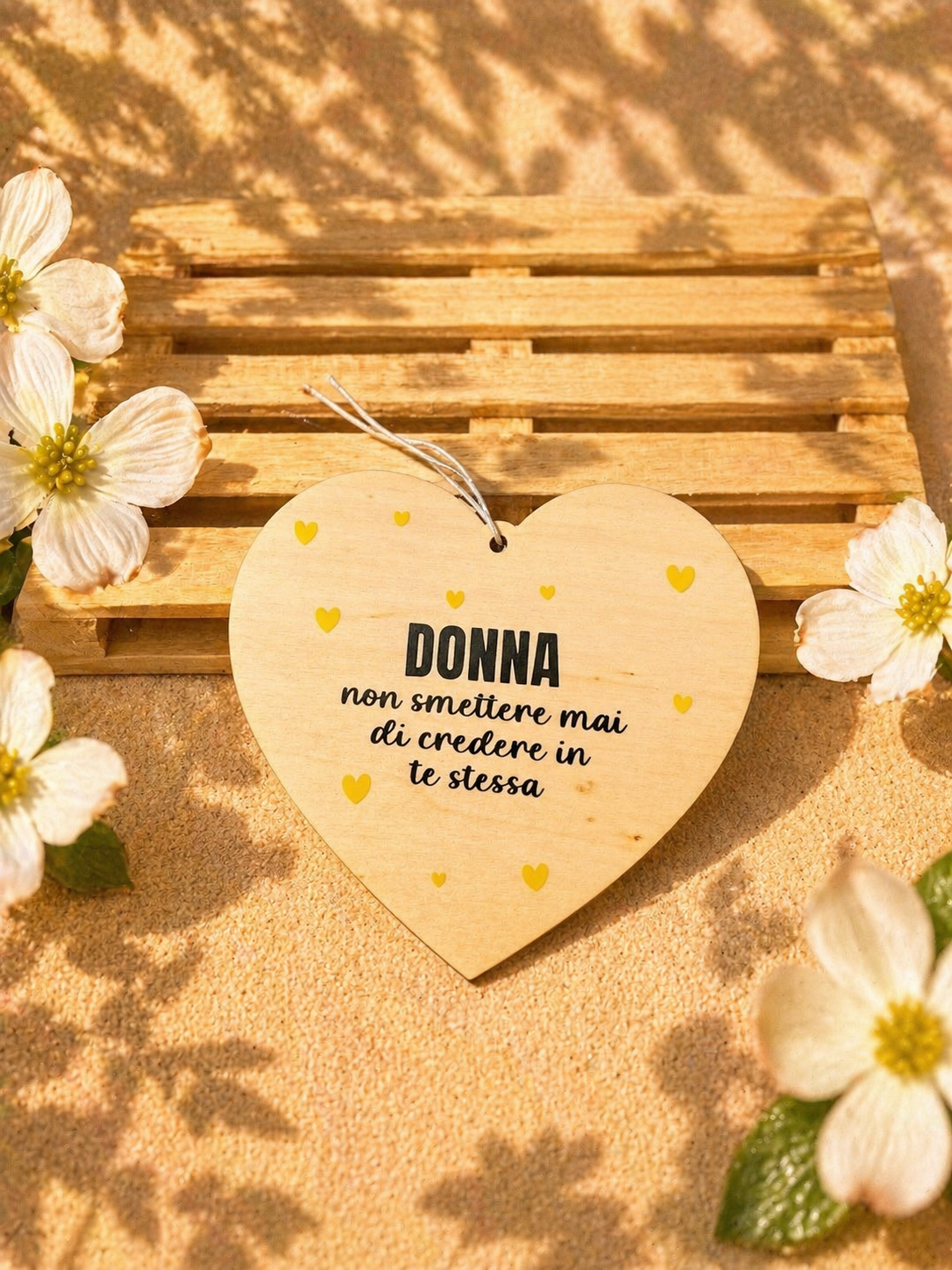 Ciondolo Cuore Festa della Donna