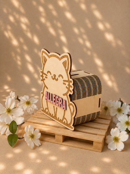 Salvadanaio in legno