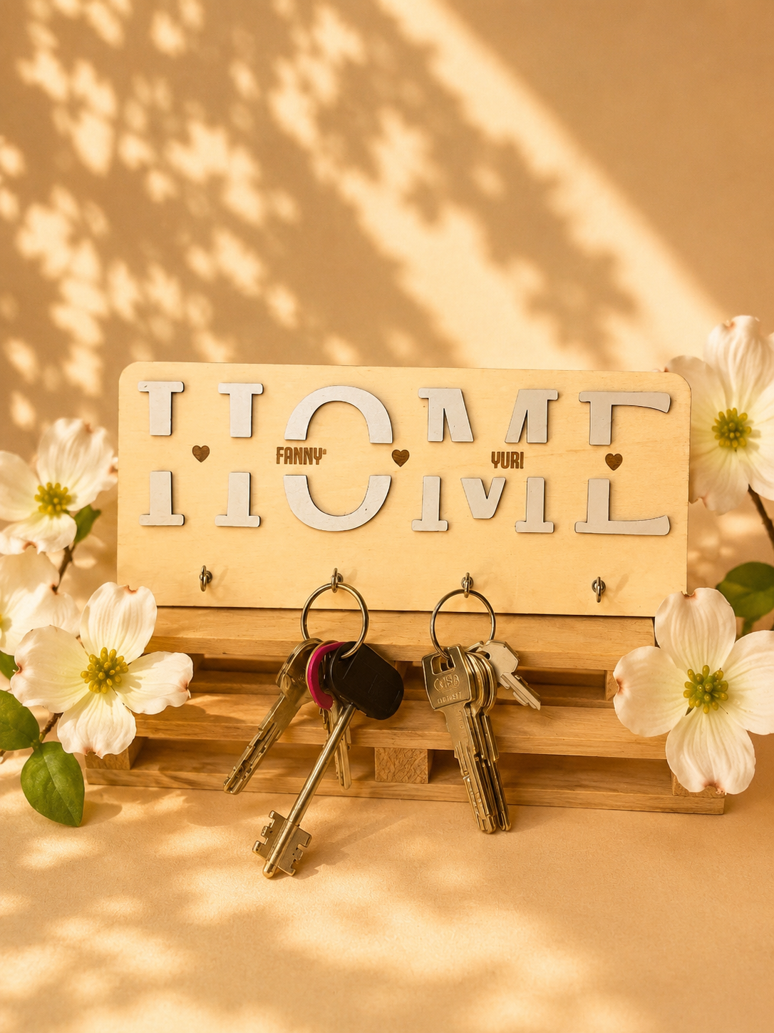Targa Portachiavi Home/Family