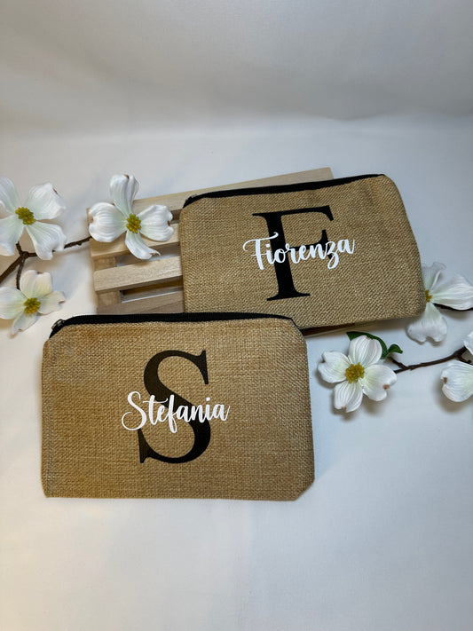 Pochette in juta
