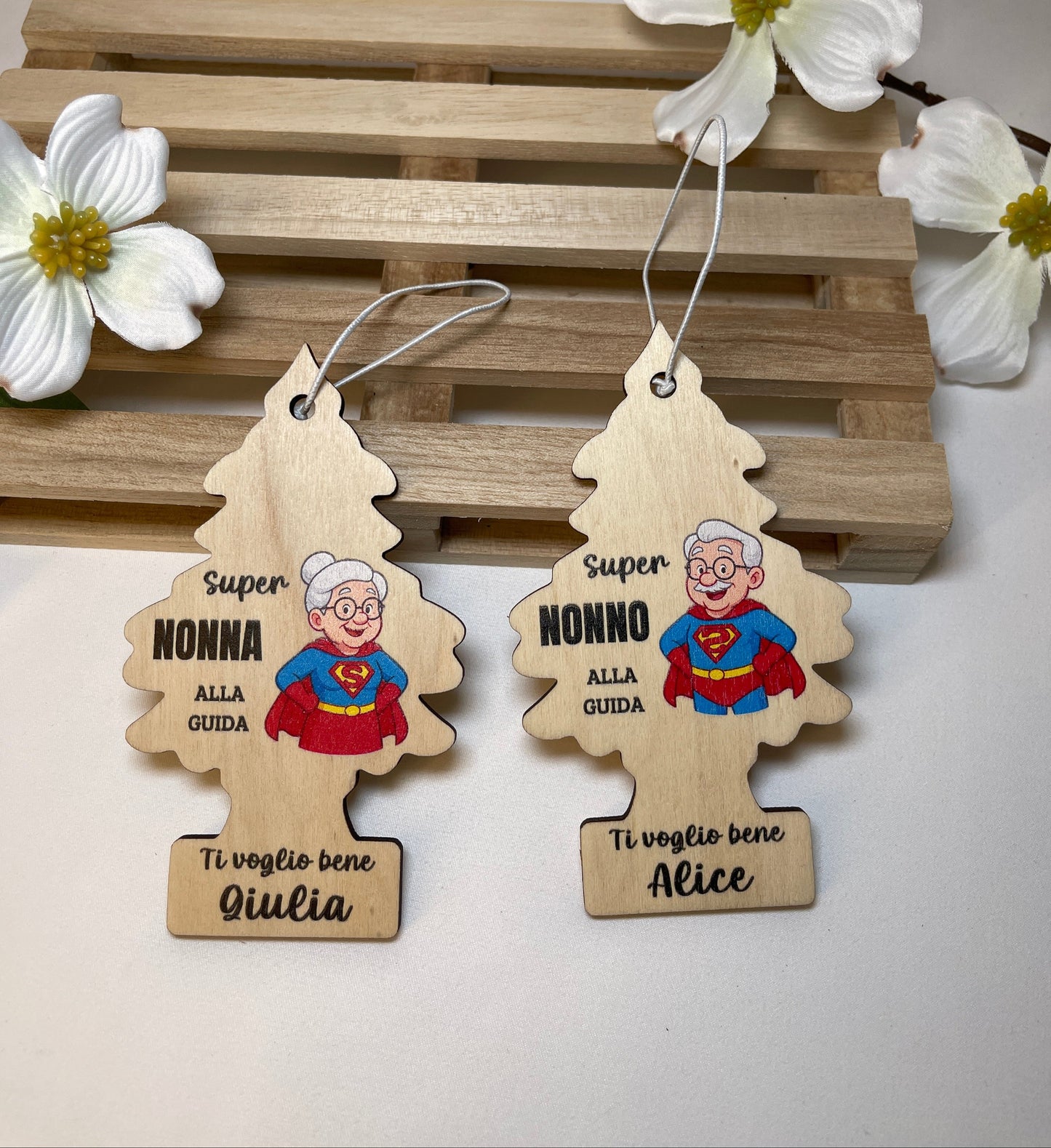 Alberello Arbre Magique Super Nonno/a alla guida