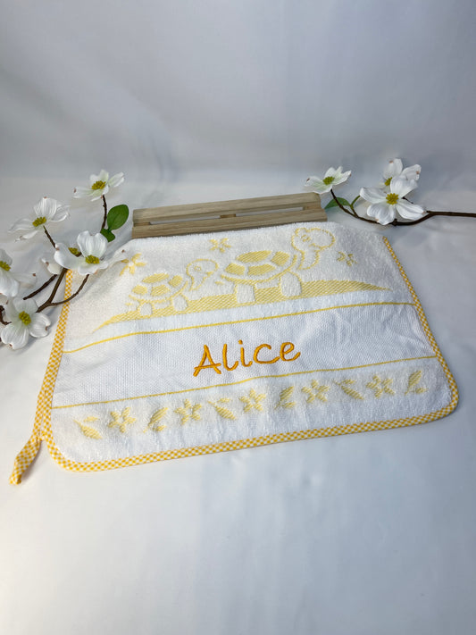 Asciugamano con tartarughe