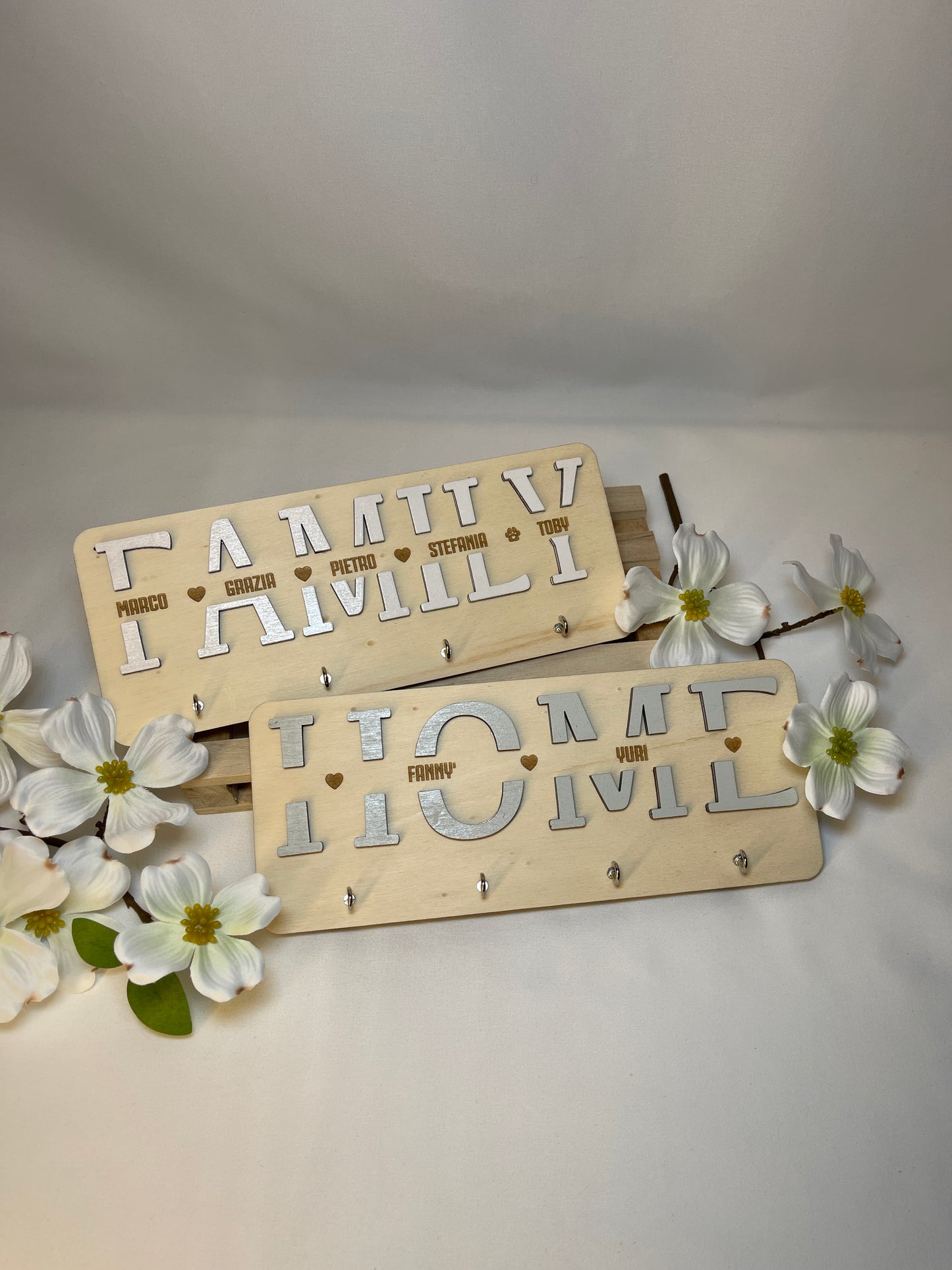 Targa Portachiavi Home/Family