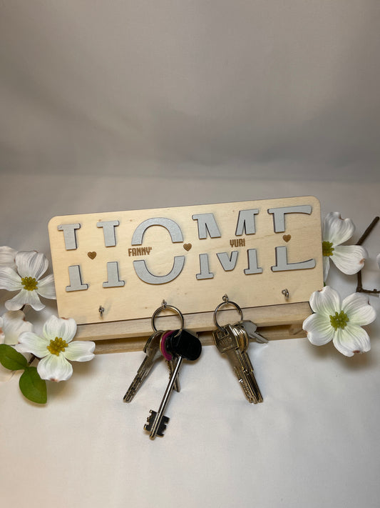 Targa Portachiavi Home/Family