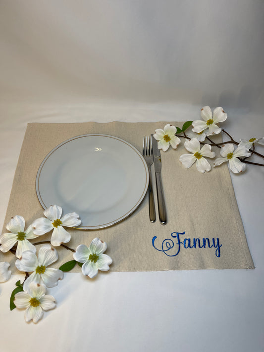 Tovaglietta ricamata