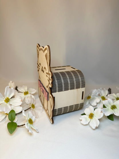 Salvadanaio in legno