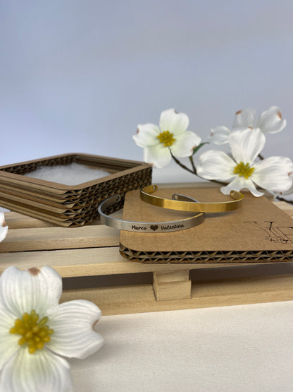 Bracciale rigido personalizzato