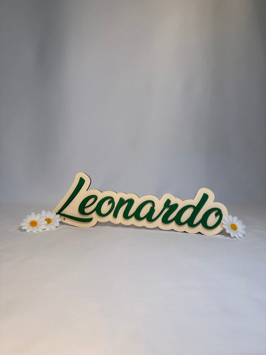 Nome in legno