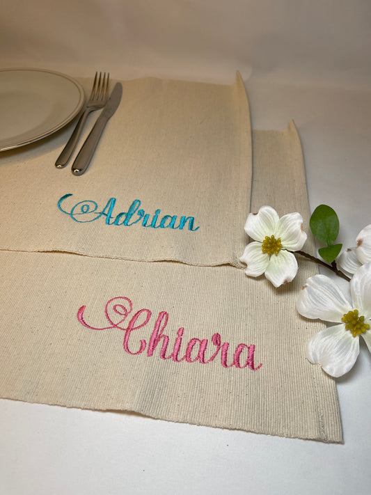 Tovaglietta ricamata