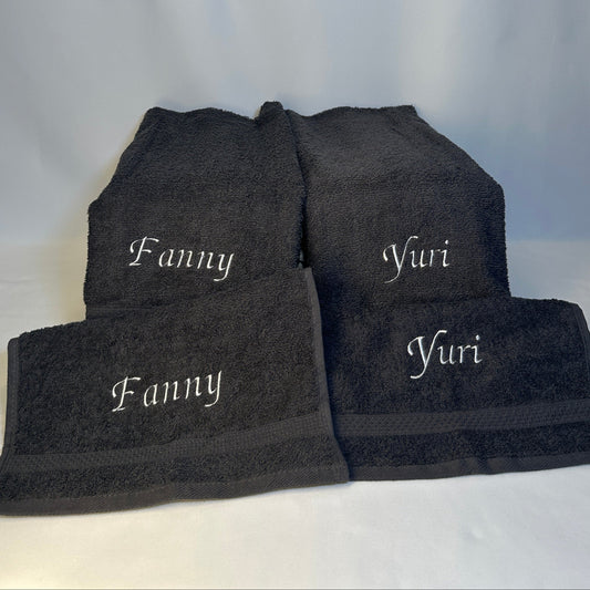 Set asciugamani da bagno