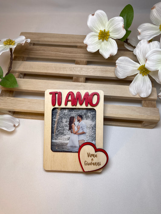 Cornice magnetica Ti Amo