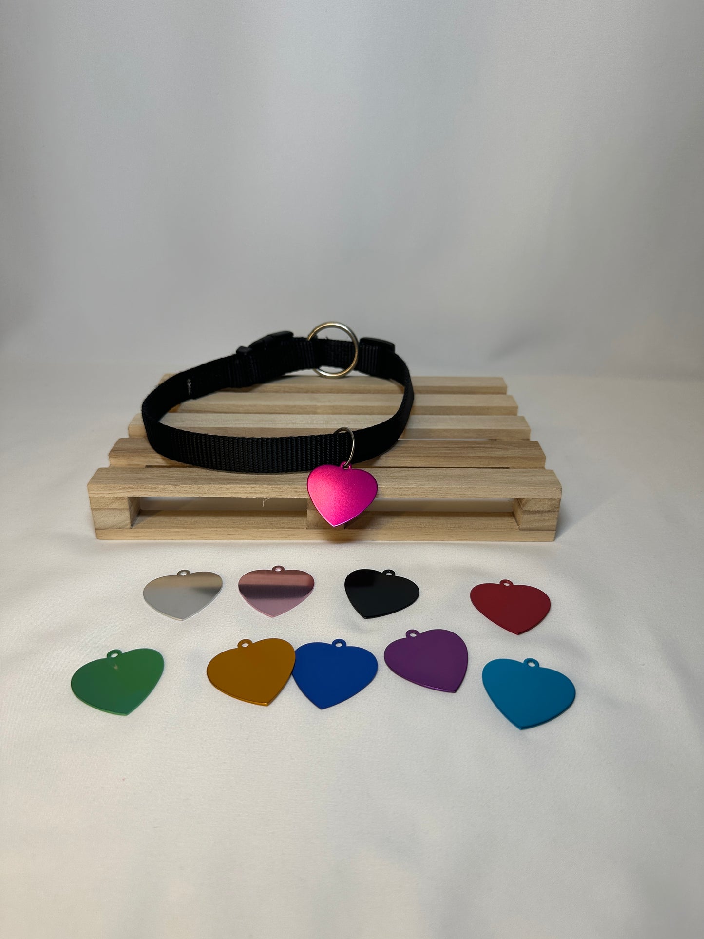 Medagliette a forma di cuore