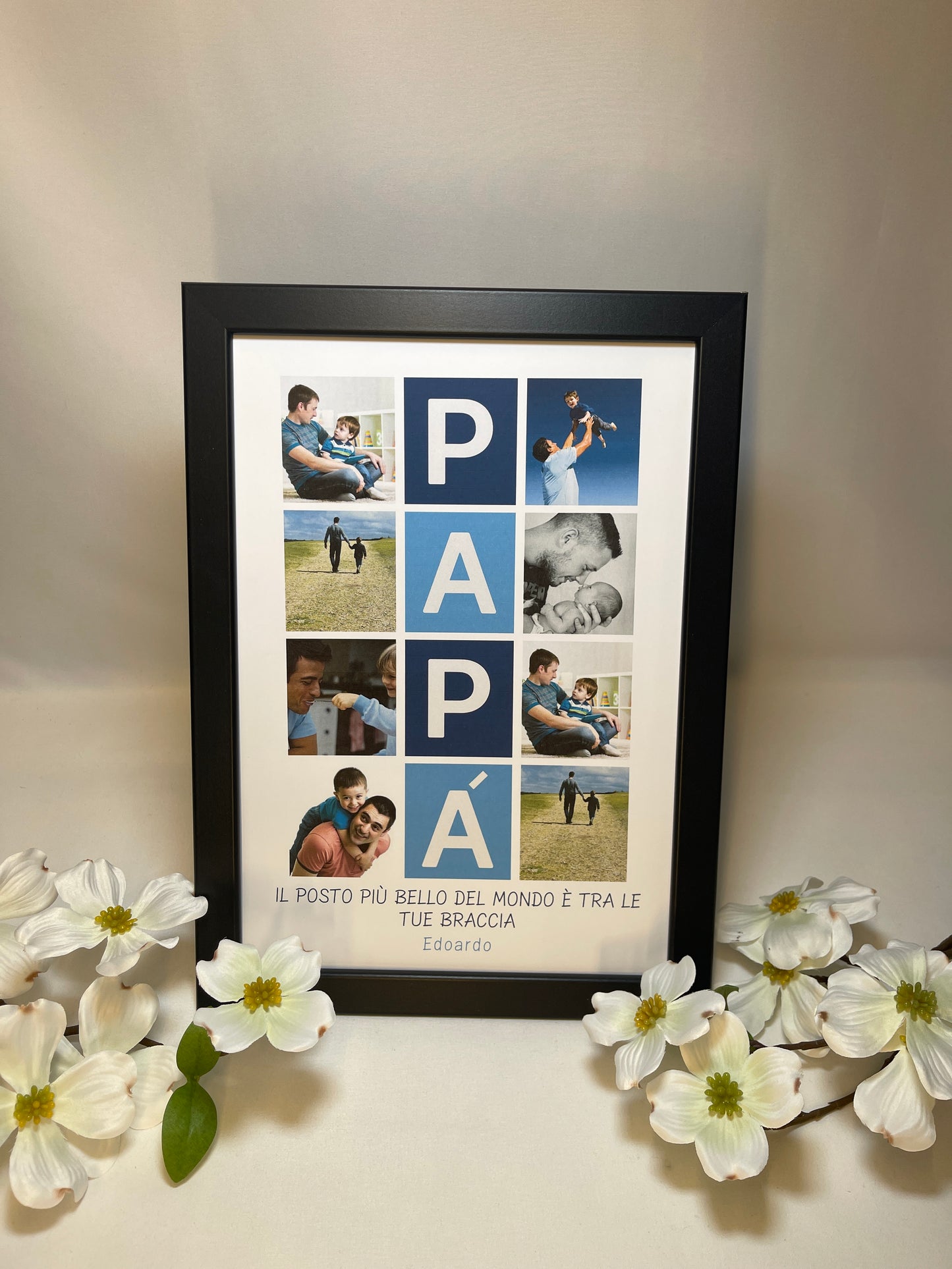 Quadretto Il posto più bello del mondo Papà