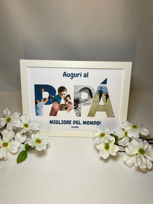 Quadretto Auguri Papà