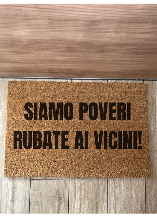 Zerbino Siamo poveri