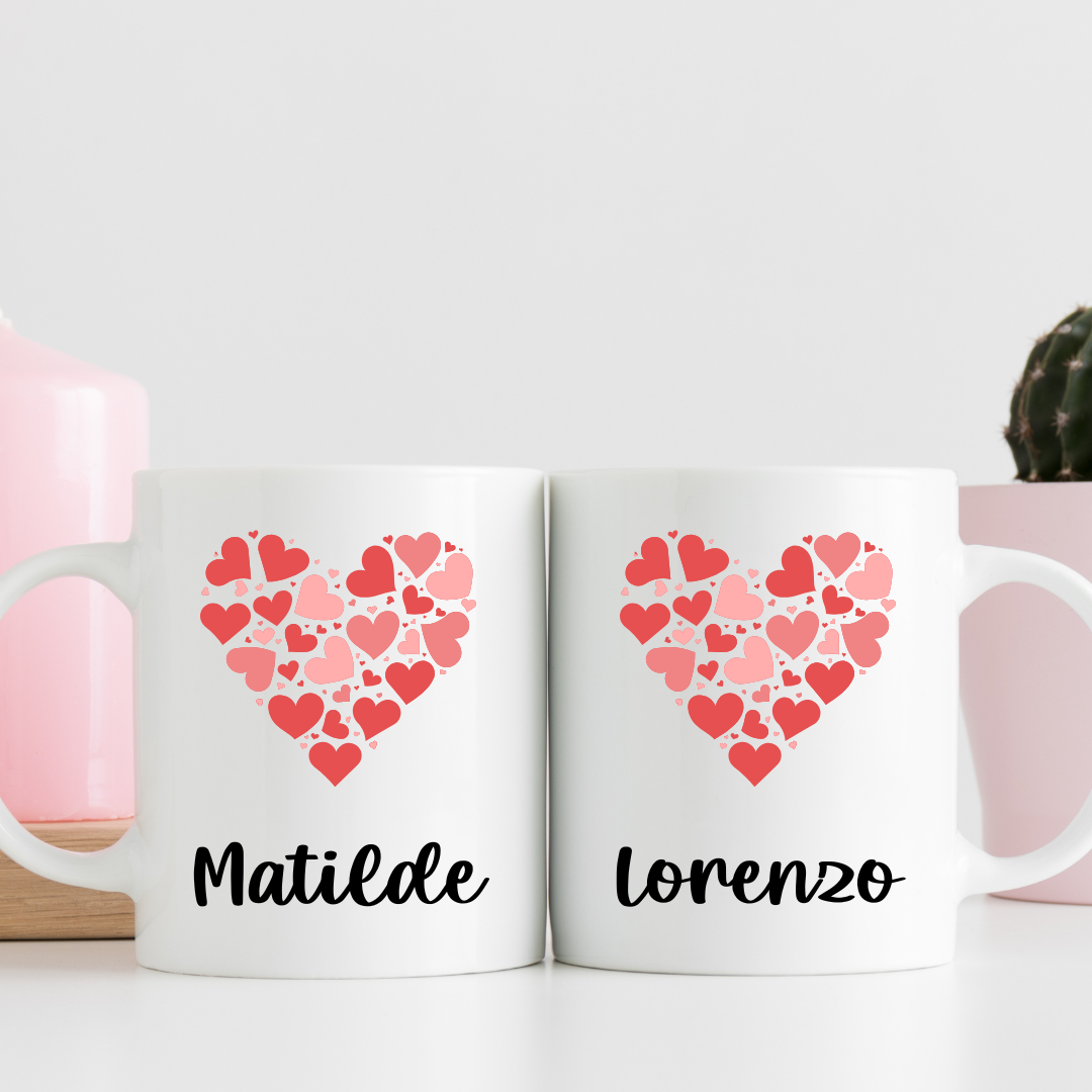 Set 2 Tazze Innamorati
