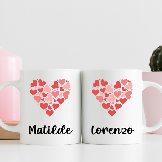 Set 2 Tazze Innamorati