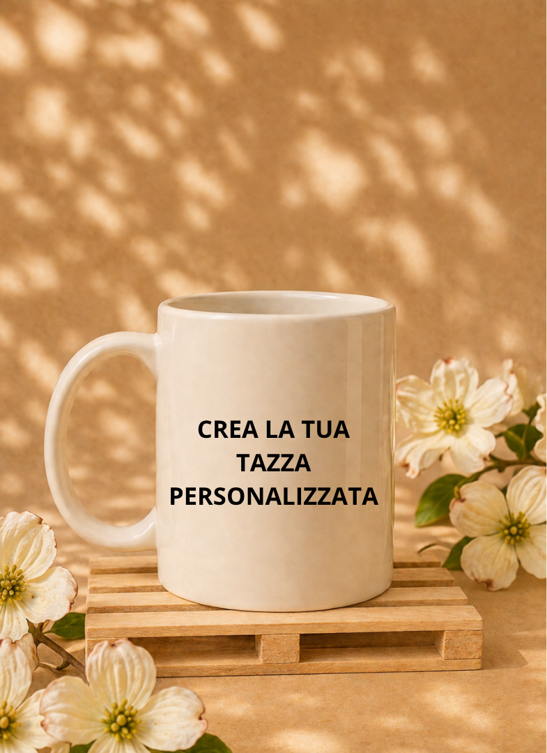 Crea la tua tazza personalizzata