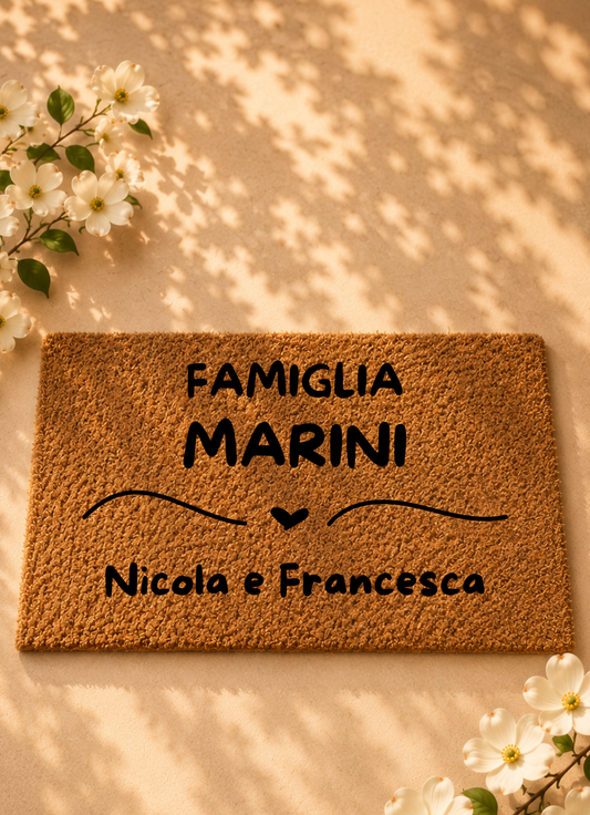 Zerbino Famiglia con cuore